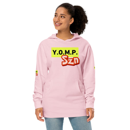 Y.O.M.P. Szn Unisex midweight hoodie